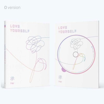 BTS Love Yourself 承 HER 5th Mini Album O Ver. CD+Photobook+