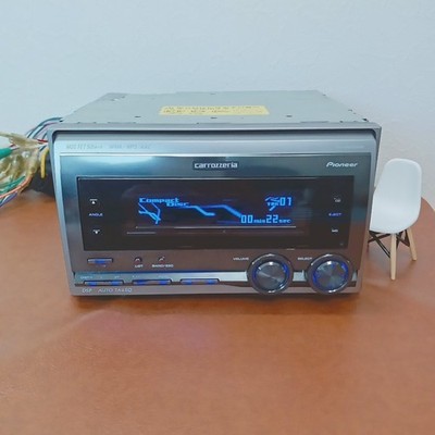 Pioneer Carrozzeria FH-P070MD 2DIN Car Audio CD MD DSP Used Tested