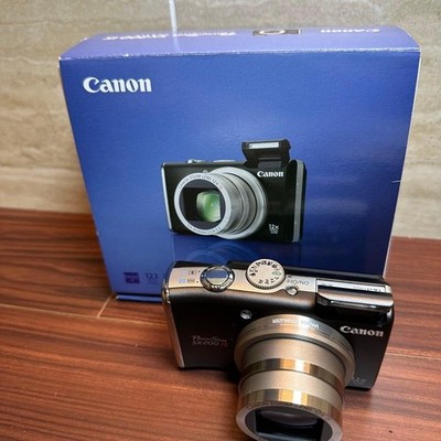 Canon PowerShot SX210 IS 14.1MP Digital Camera - Black for sale