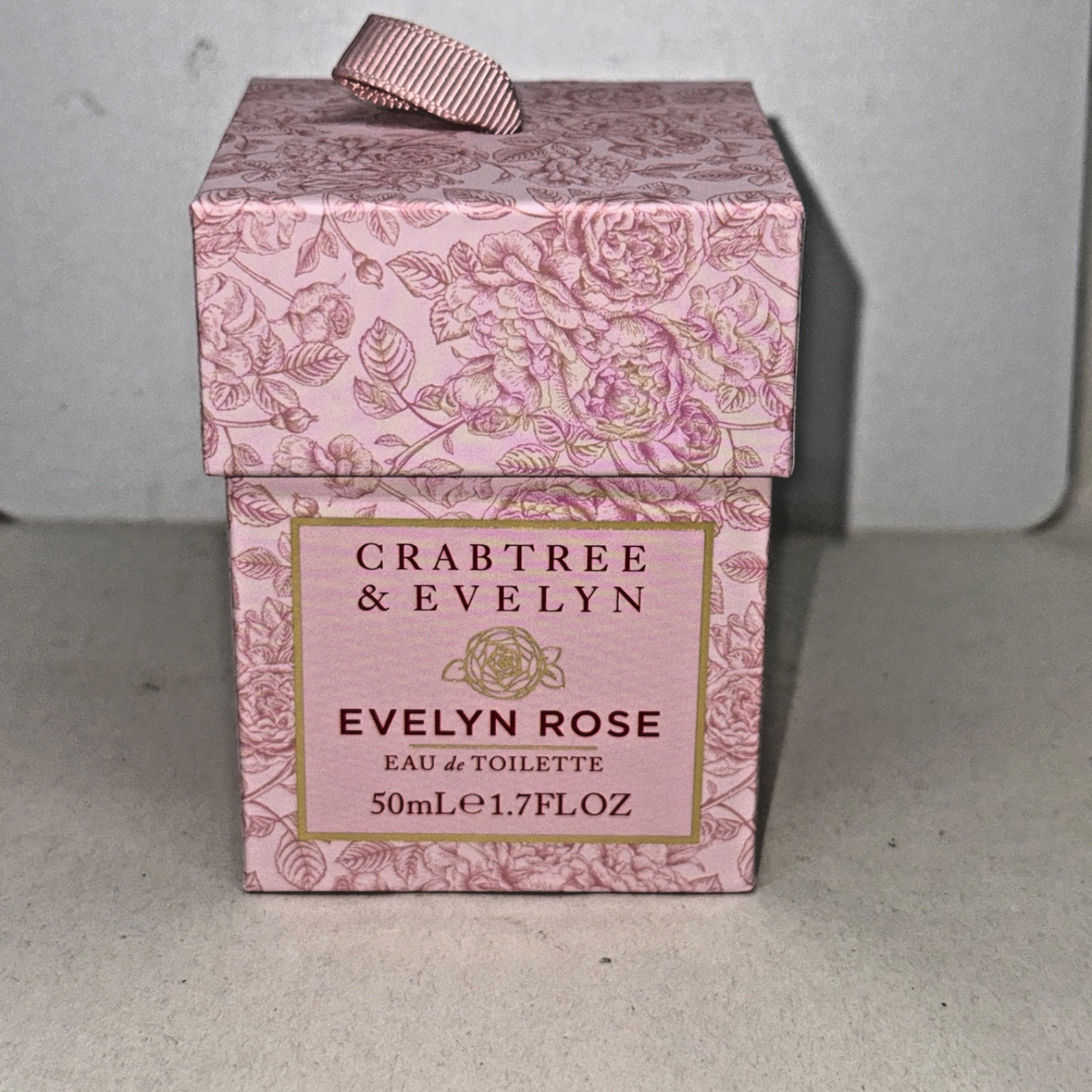Crabtree & Evelyn EVELYN ROSE Eau De Toilette EDT 50ml 1.7 fl oz