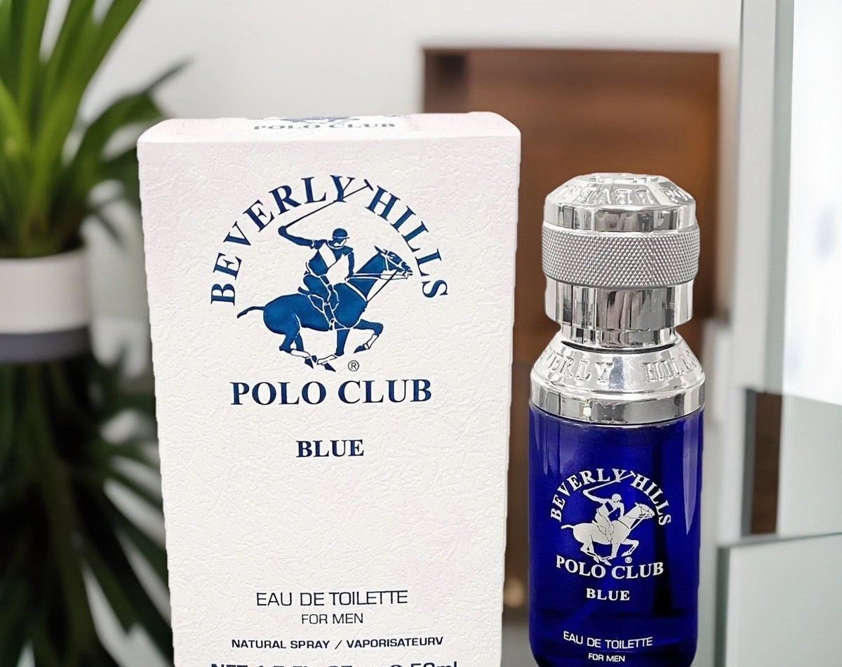 BLUE by Beverly Hills Polo Club EDT Cologne Spray for Men 3.4 oz