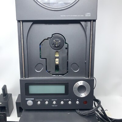 Teac CD-X10i Ultra-Thin Stereo System AM/FM CD AUX Input Subwoofer