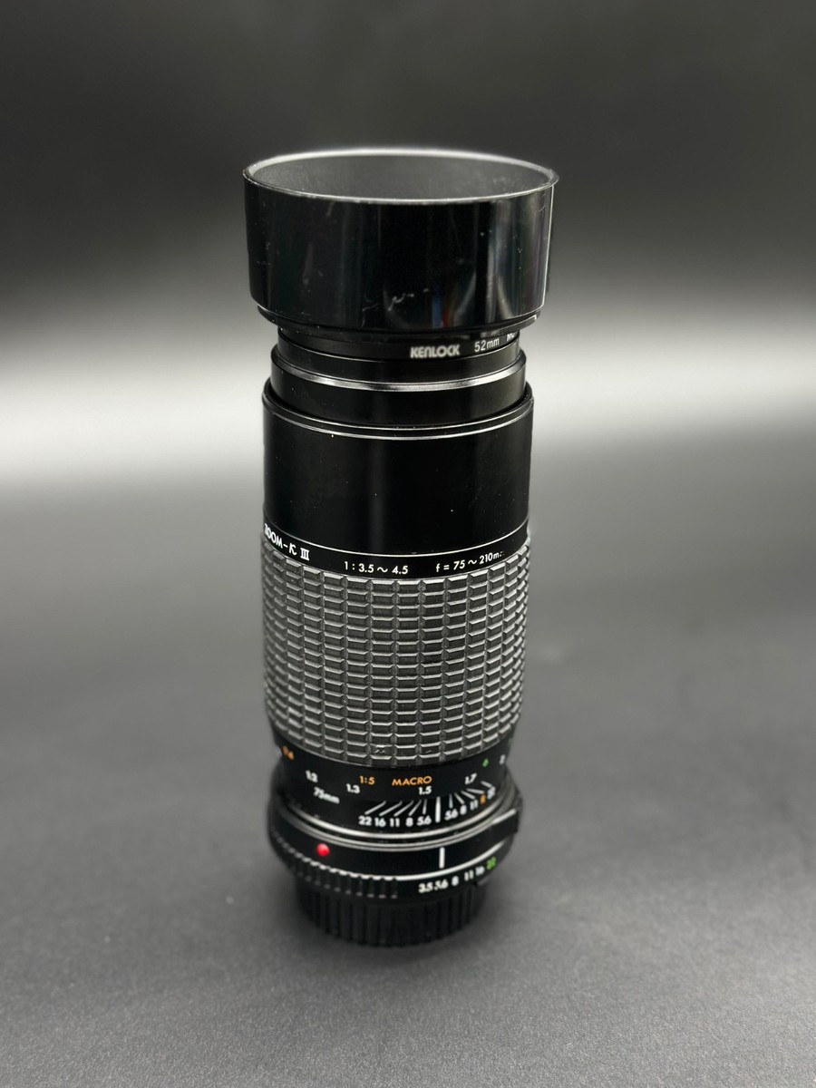 Sigma Zoom K III 1:3.5-4.5 f=75-210mm 52 mm | eBay