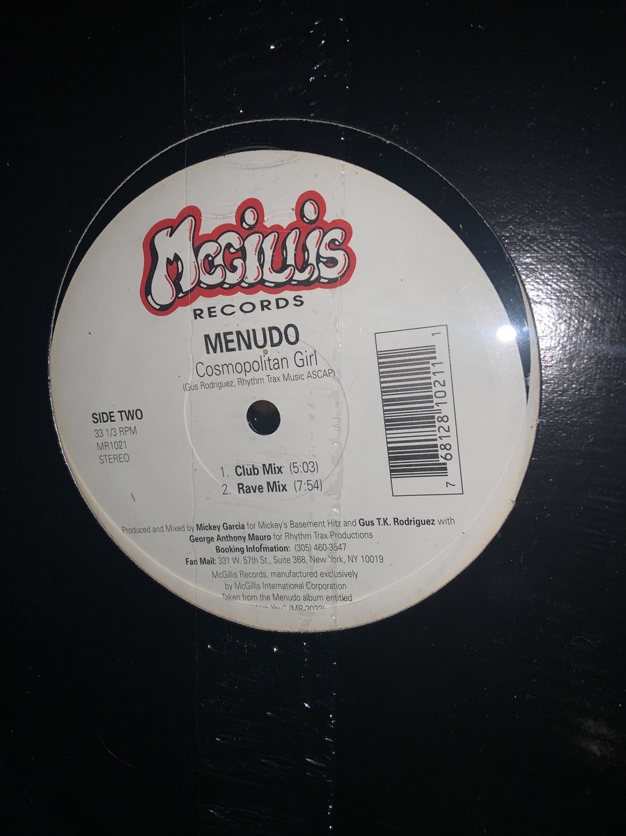 Menudo Cosmopolitan Girl NEW SEALED 12