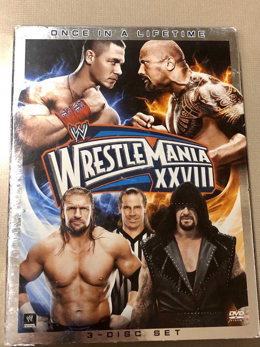 WWE: Wrestlemania XXVIII (DVD, 2012, 3-Disc Set) for sale online