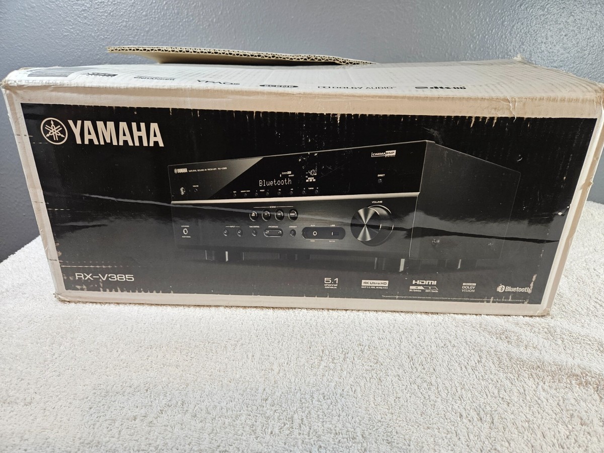 Yamaha RX-V385 AV Receiver | Home Theatre | Dolby Digital Plus (DD