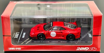 INNO64 LBWK Ferrari F40 Red 1:64 | eBay