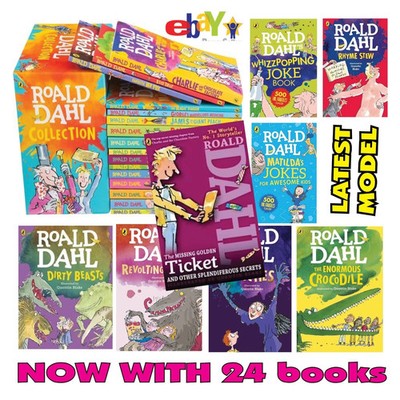 Roald Dahl 24 Book Box Set – Children's Collection in Slipcase