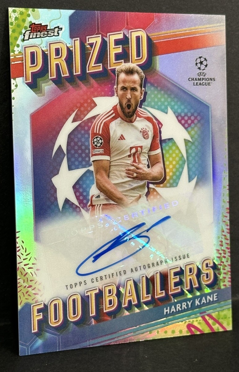 2023-24 Topps Finest UCC Bayern Munich Harry Kane Prized