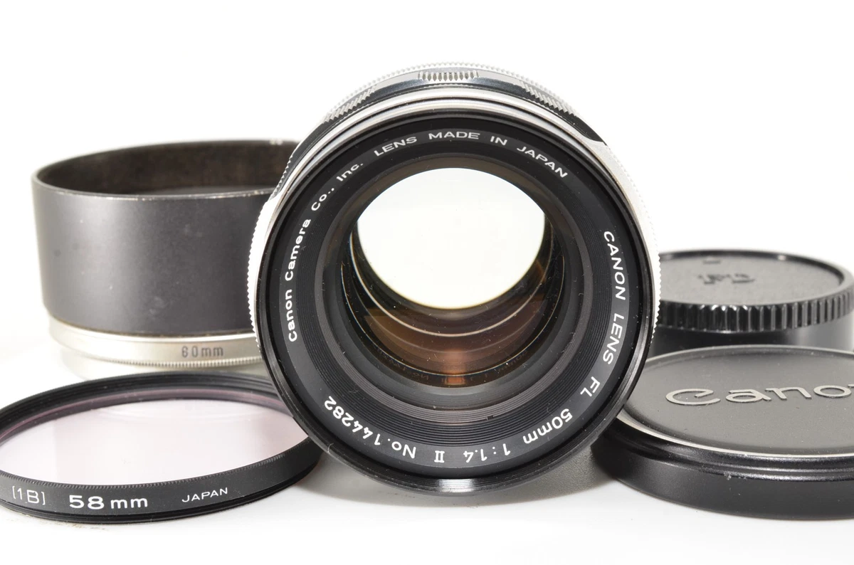 Canon FL f/1.4 Lenses 50mm Focal for sale | eBay