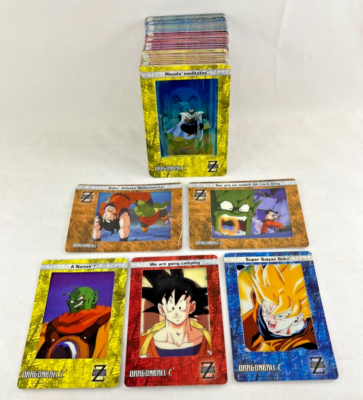 DRAGONBALL Z (Artbox 2002) Complete FILM CARDZ CLEAR CEL Card Set