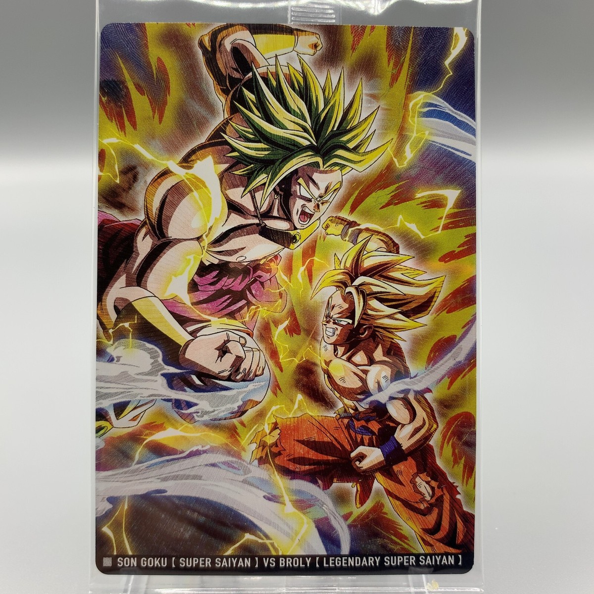Son Goku Broly Dragon Ball Z Trading Card 5-25 Itajaga Bandai