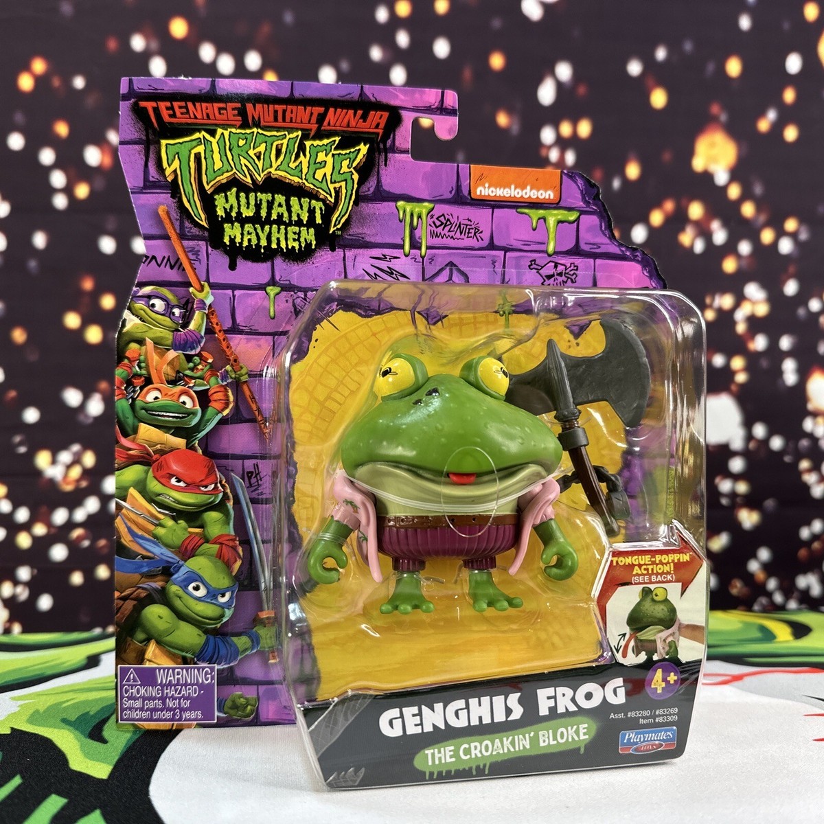 Teenage Mutant Ninja Turtles Mayhem -GENGHIS FROG-TMNT New Sealed