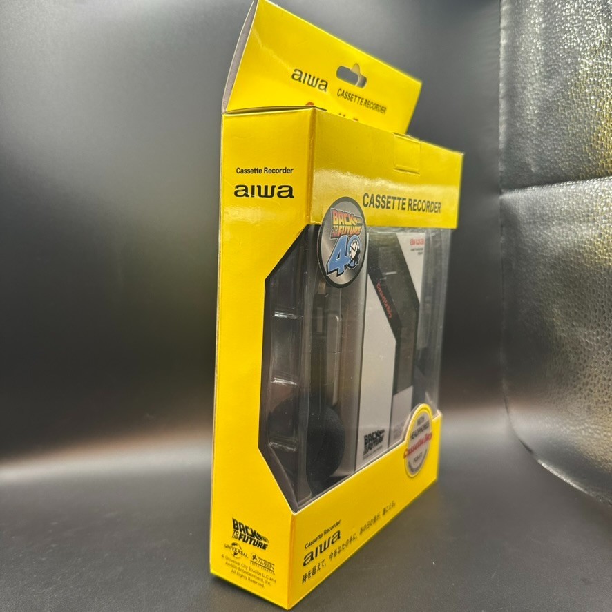 Aiwa Back to the Future 40th Anniversary Portable Cassette Player