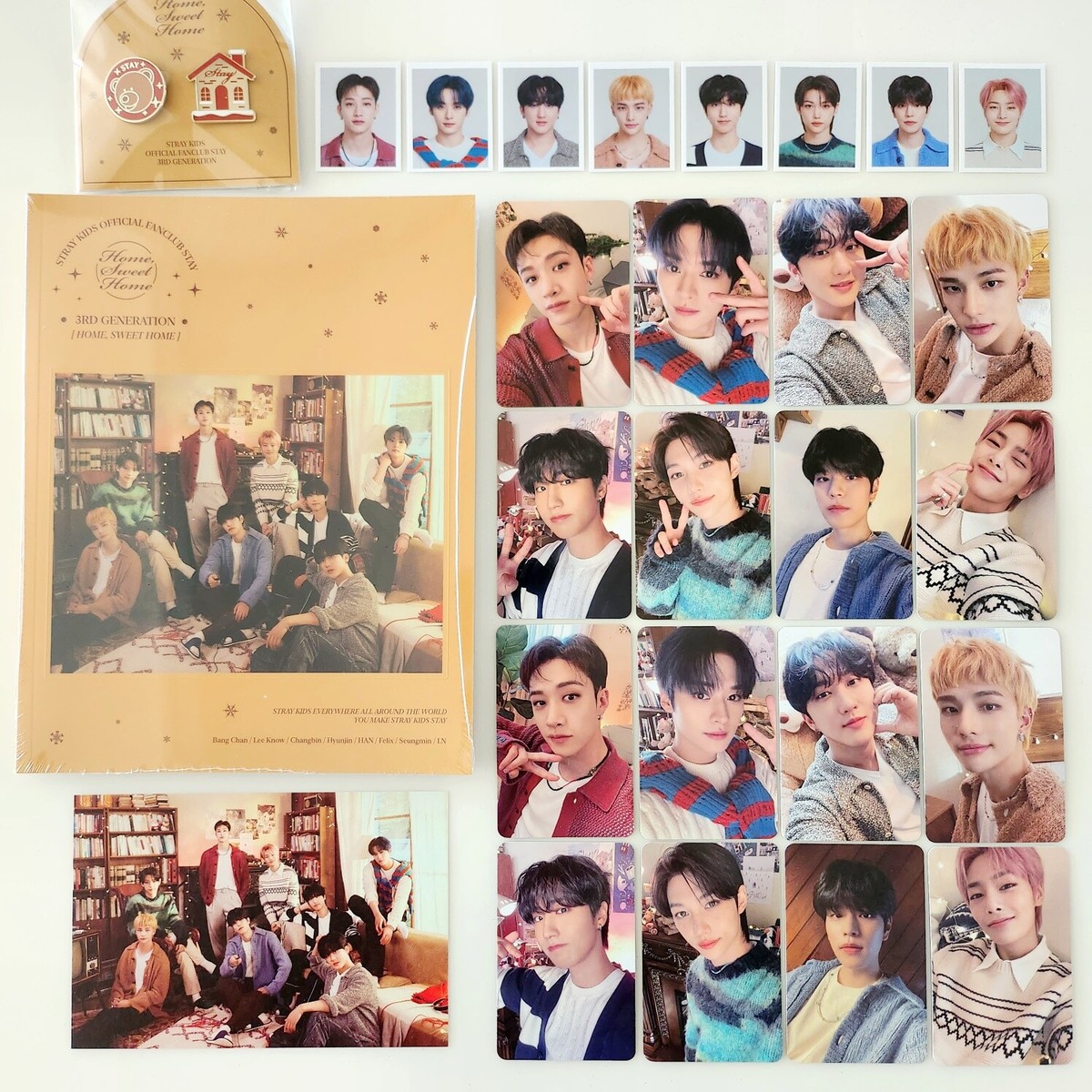 STRAY KIDS SKZ OFFICIAL FANCLUB STAY 3RD Membership Welcome Kit | eBay