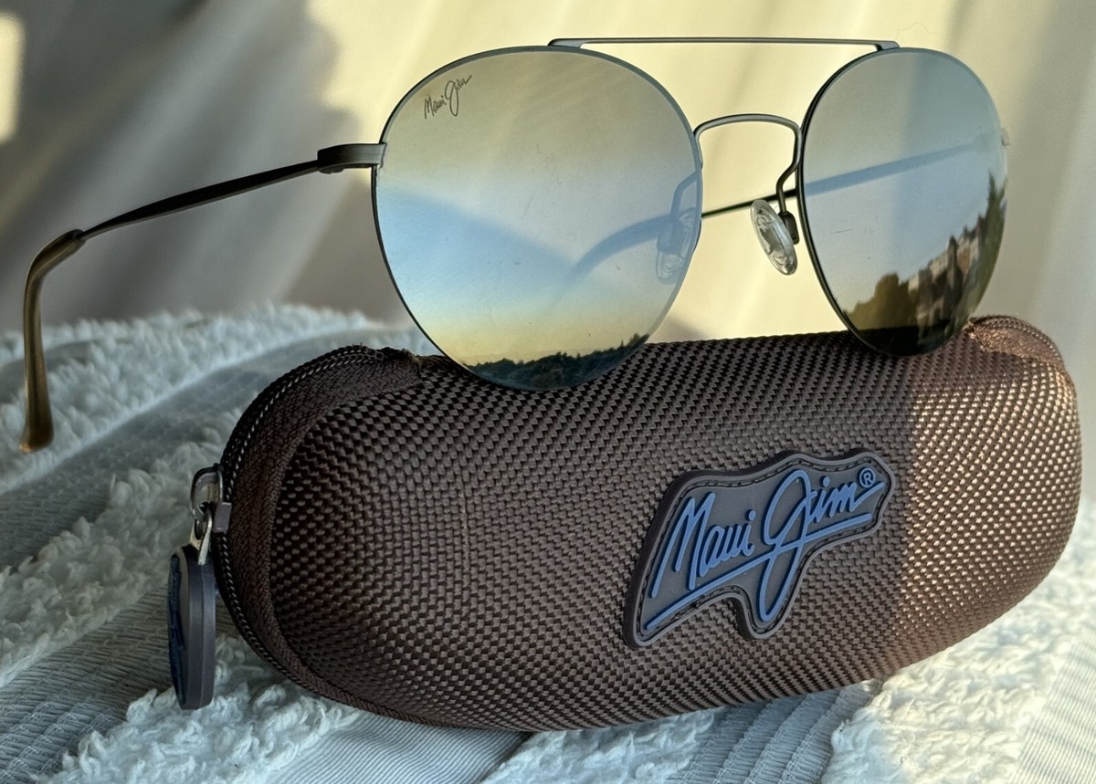 Maui Jim Pele's Hair MJ 814 16M Matte Gold Bronze Frame + HCL