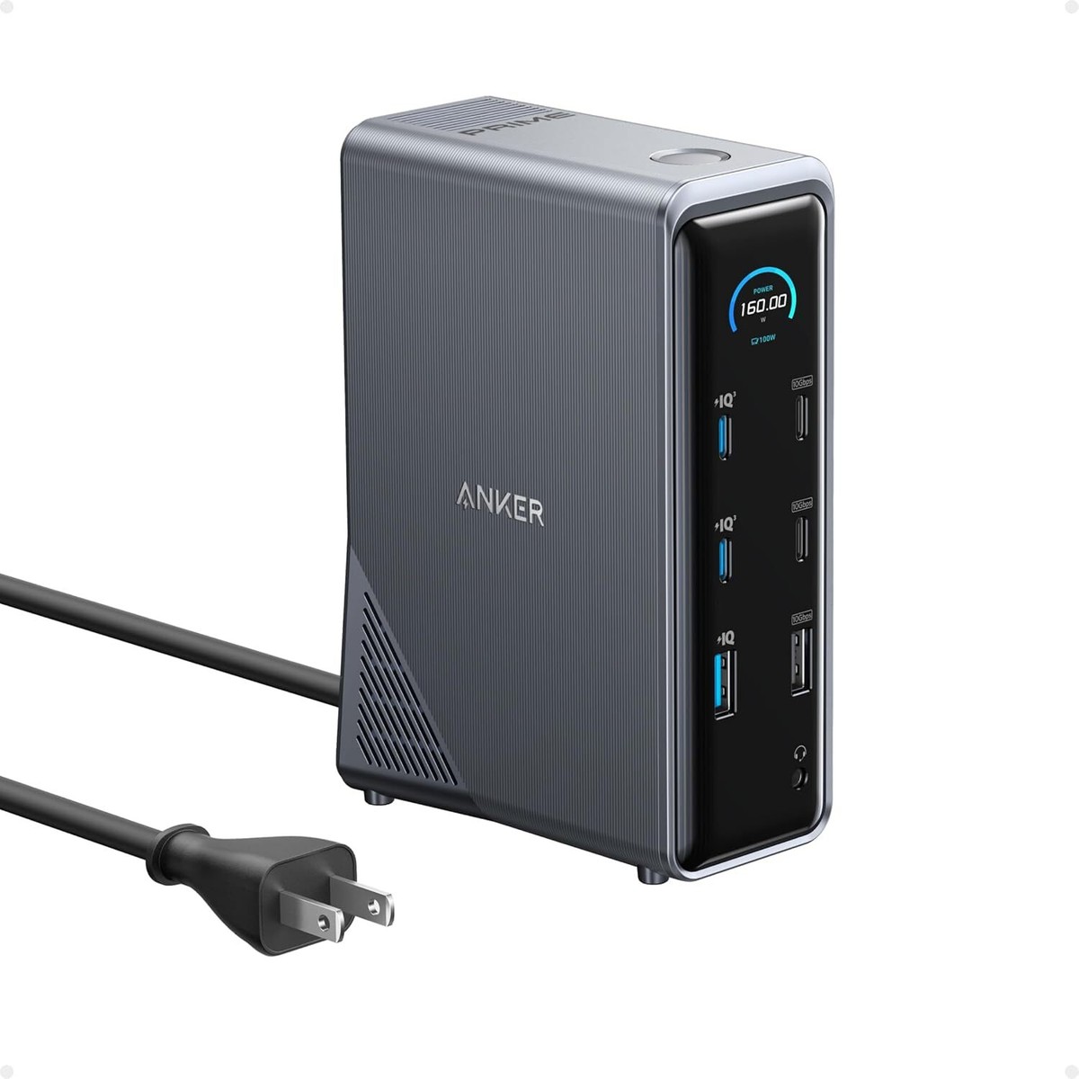 Anker Prime Docking Station 14-in-1 160W 10Gbps Data Transfer Dual
