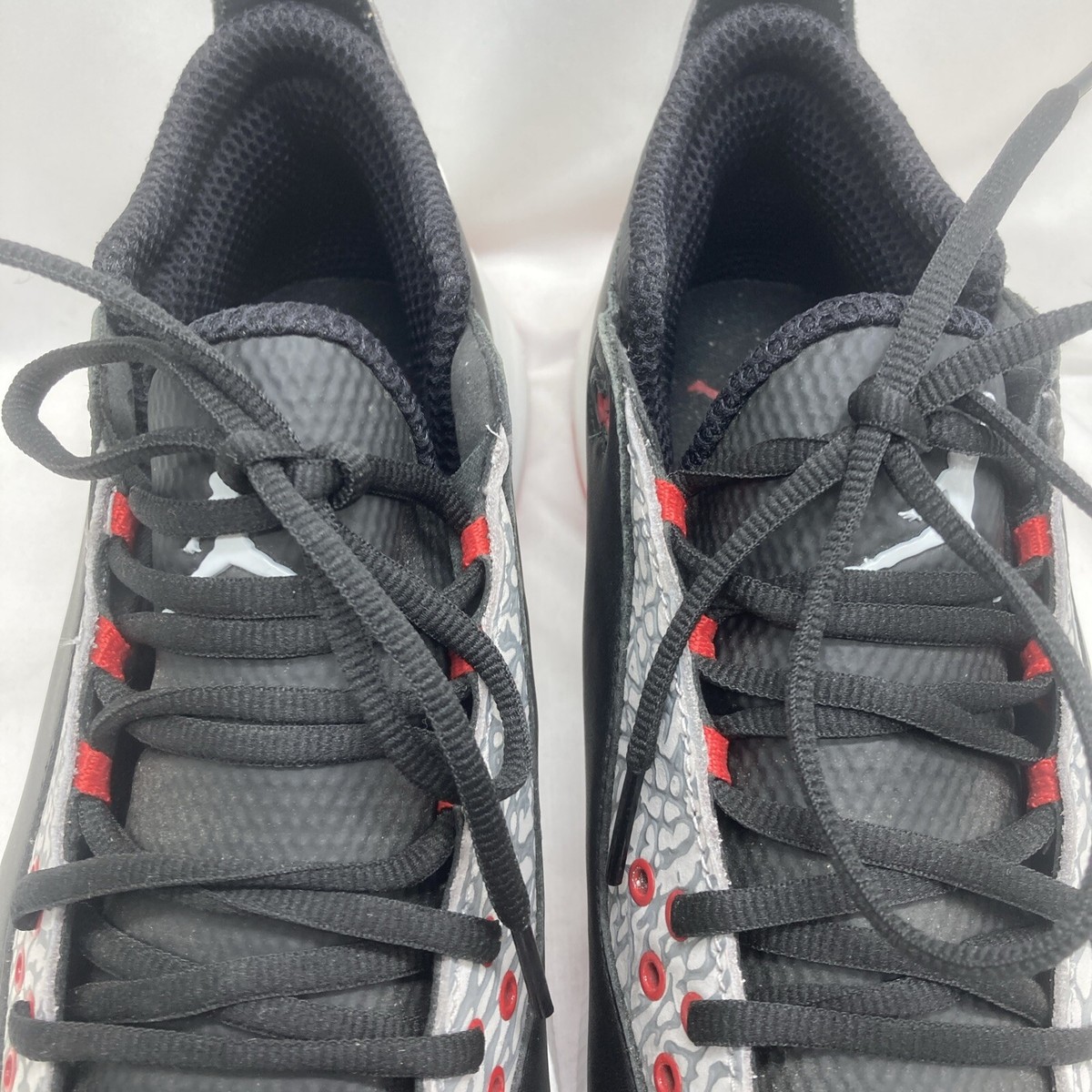 Nike Air Jordan ADG 2 Black White Red Spikeless Golf Shoe CT7812