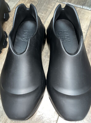 Givenchy Men's Black Monumental Mallow Slip-On Sneaker Shoes Sz EU