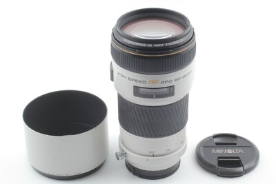 MINT+++】 MINOLTA AF Apo Tele Zoom 80-200mm f/2.8 G High Speed HS