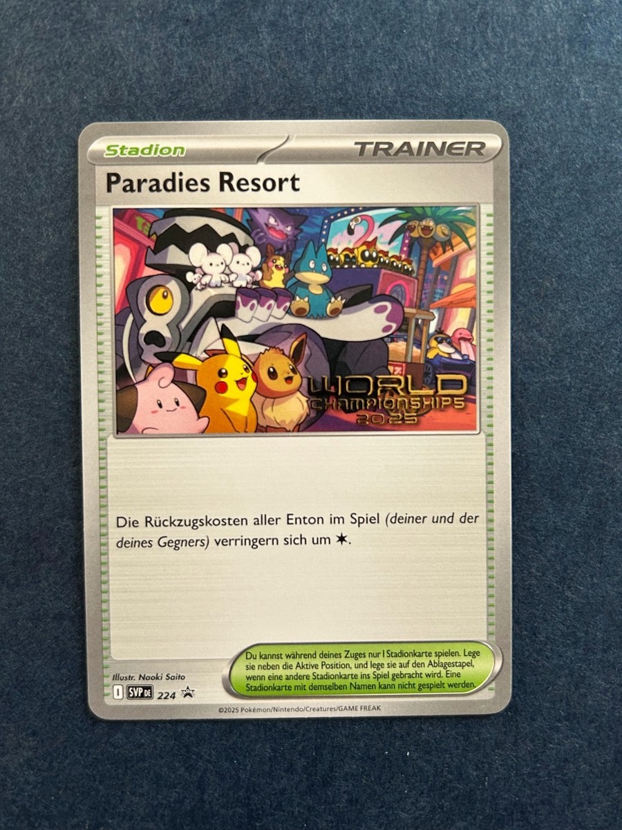 Paradise Resort 2025 World Championships GERMAN Promo SVP 224 NM