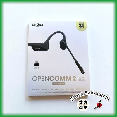Shokz OpenComm2 UC 2025 Upgrade USB-C Bone Conduction Bluetooth