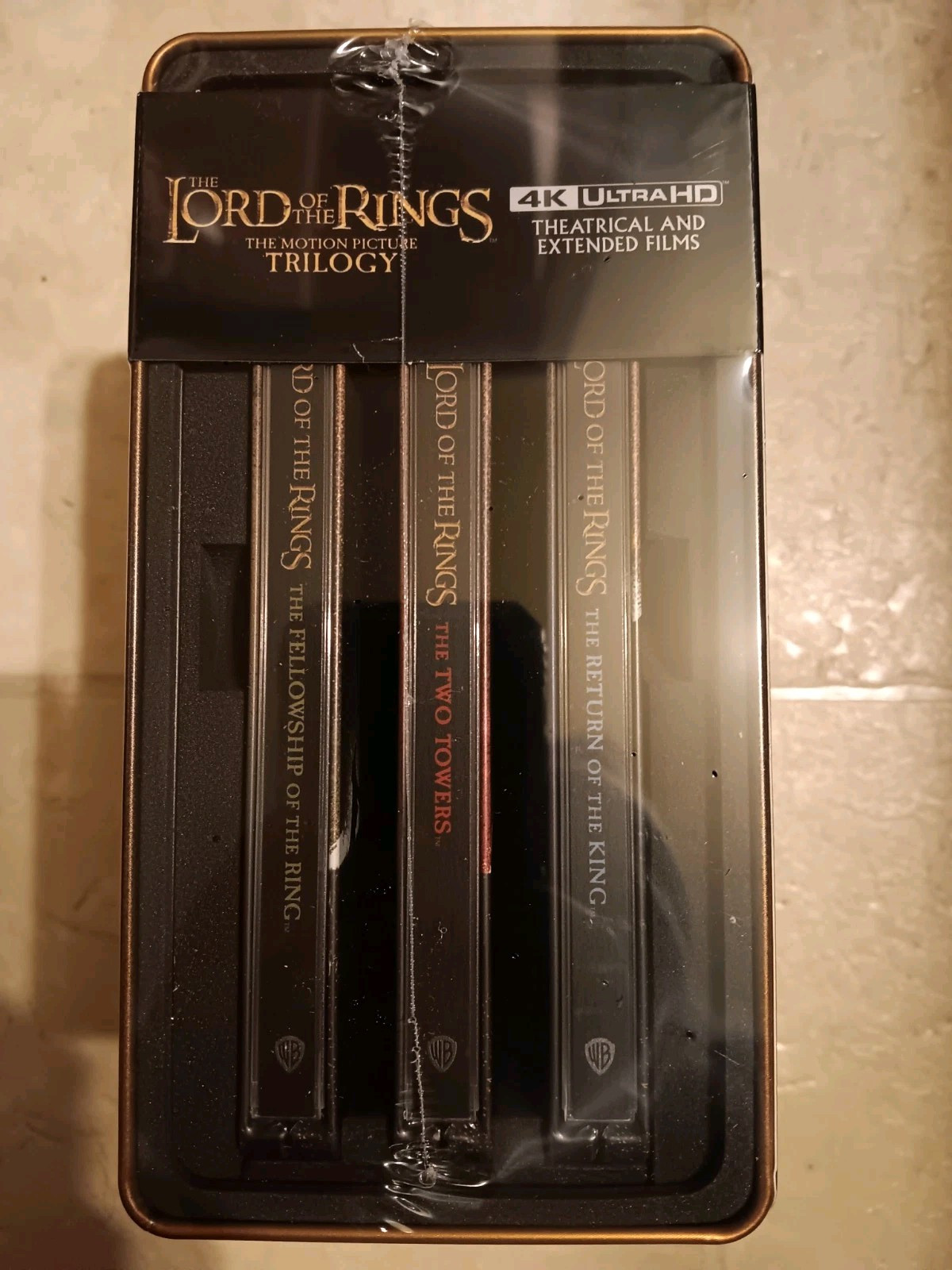 The Lord of the Rings Trilogy 4K 1-Click Set SteelBook UHD Blu-ray