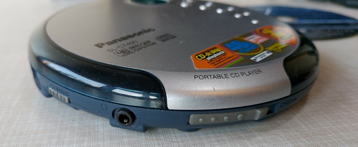 🎧 Vintage Panasonic SL-CT490 Portable Disc Player | eBay