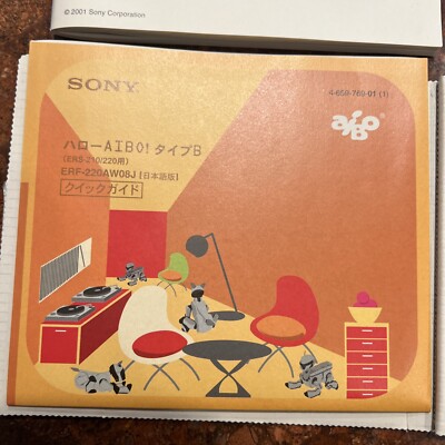 Sony Aibo Hello Aibo Type B ERS-210/220 Program Software Memory