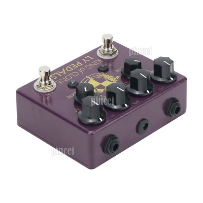 LY-ROCK Handmade Overdrive Pedal Guitar Pedal For KING Of TONE V4