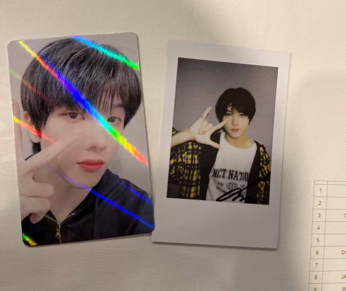 マーク ホログラムトレカ nct マーク トレカ nct ホログラム トレカ