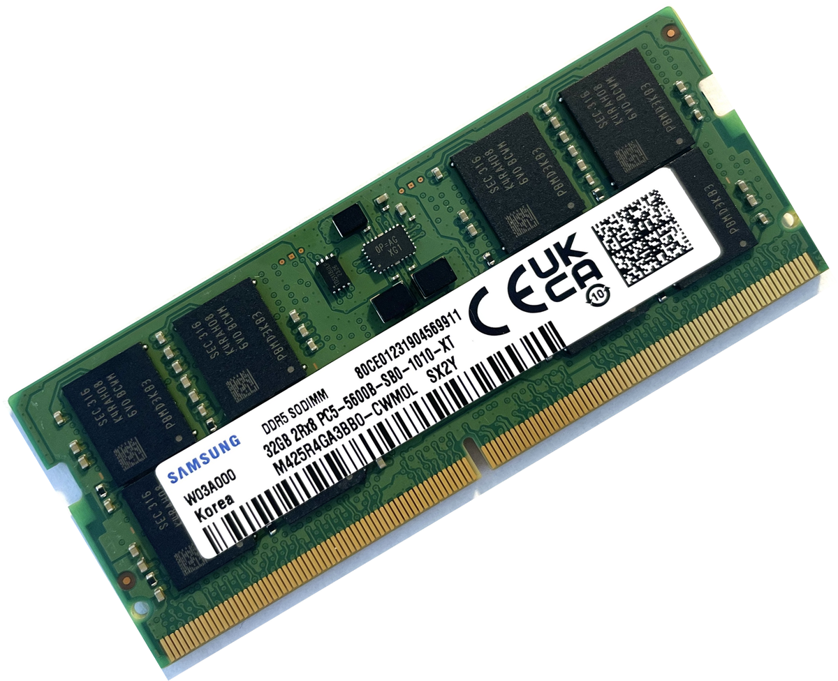 32GB Samsung RAM PC5-5600B DDR5 SO-DIMM 5600Mhz für Schenker