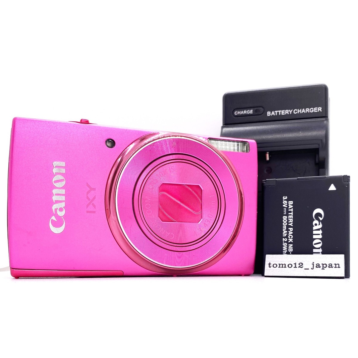 Canon IXY 140 Pink IXUS 155 PowerShot ELPH 150 IS Camera 20.0MP