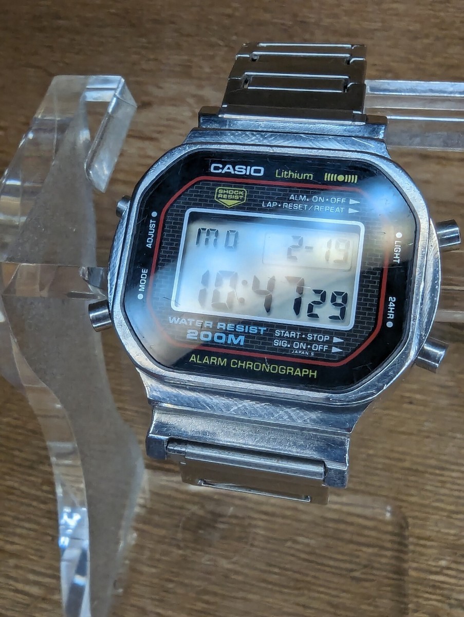🔥 RARE!! ⌚ Vintage 1983 Casio G-Shock 1st Gen DW-5000 (240