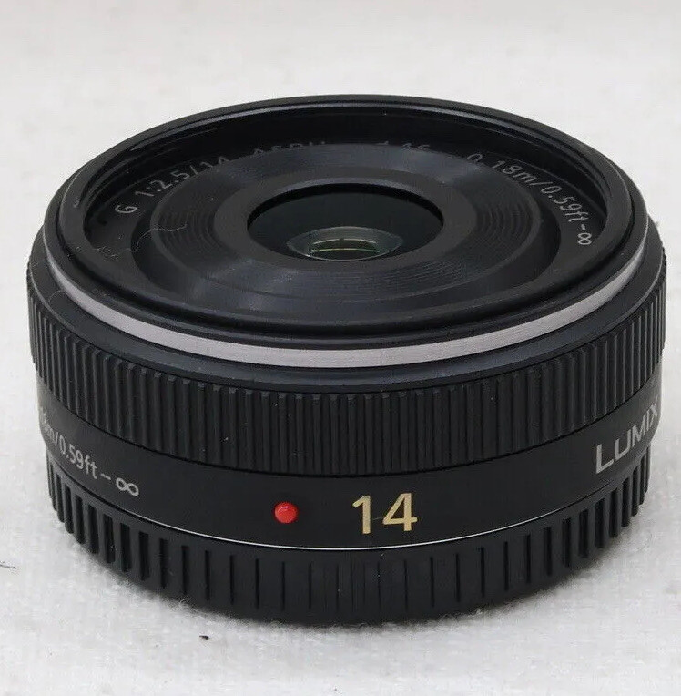 Panasonic LUMIX G 14mm F/2.5 ASPH. H-H014 Lens Made In Japan | eBay