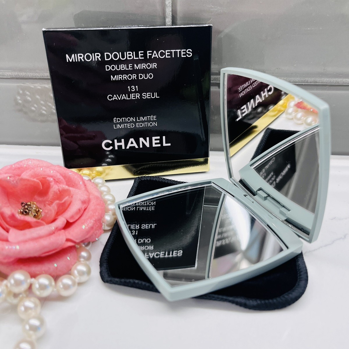 CHANEL MIROIR DOUBLE FACETTES LIMITED-EDITION MIRROR DUO 131