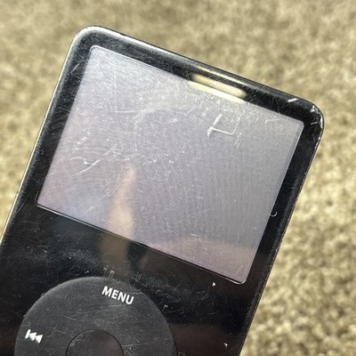 Apple iPod Classic 5th Gen 30GB Black A1136 - Works Great FREE