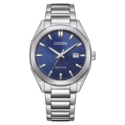 Citizen Eco-Drive BM7620-83L Blue Analog Stainless Steel Solar