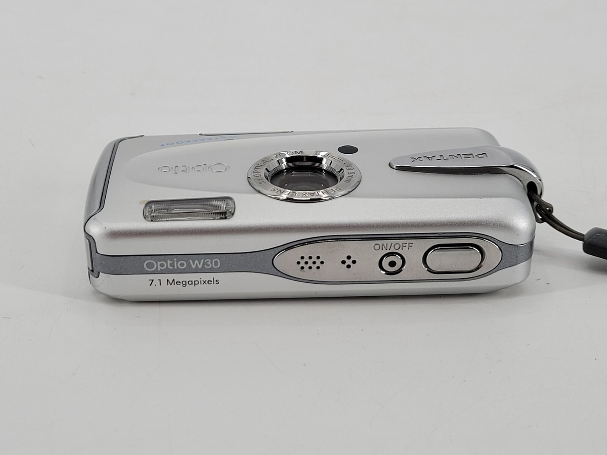 Pentax Optio W30 7.1MP Digital Camera With Charger & Battery | eBay