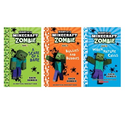 Diary of a Minecraft Zombie Complete Collection Set #1?#20 by Zack
