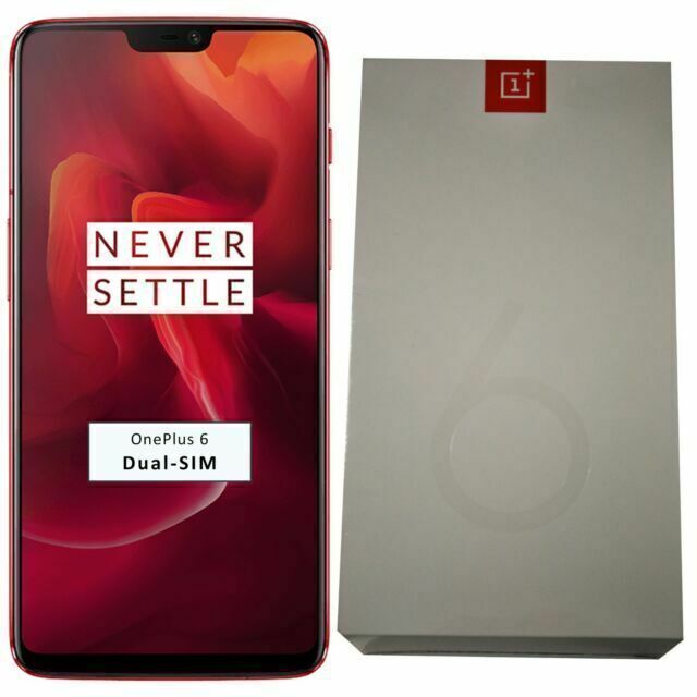 ジャンク）Oneplus6 赤 128GB OnePlus 6 - 128 GB - Red (Unlocked