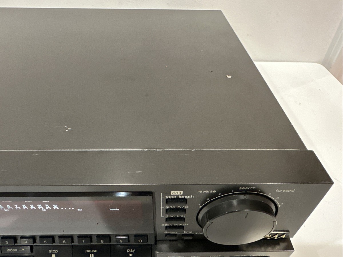 Technics SL-P555 Rare Vintage CD Player Class AA Japan Made 1988