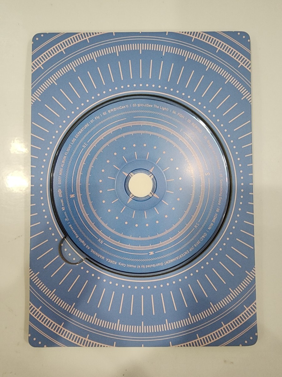 GOT7】FLIGHT LOG DEPARTUREサイン入り Signed GOT7- Flight Log