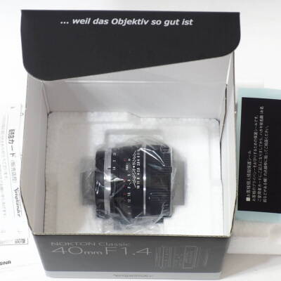 Voigtlander NOKTON classic 40mm F1.4 M.C VM For Leica M