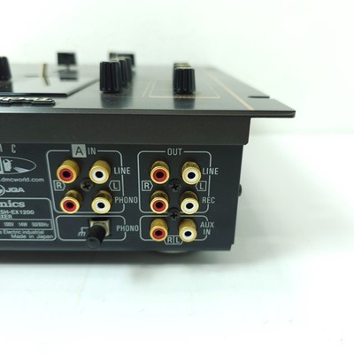 Technics SH-EX1200 Black Audio Mixer DMC The Official World