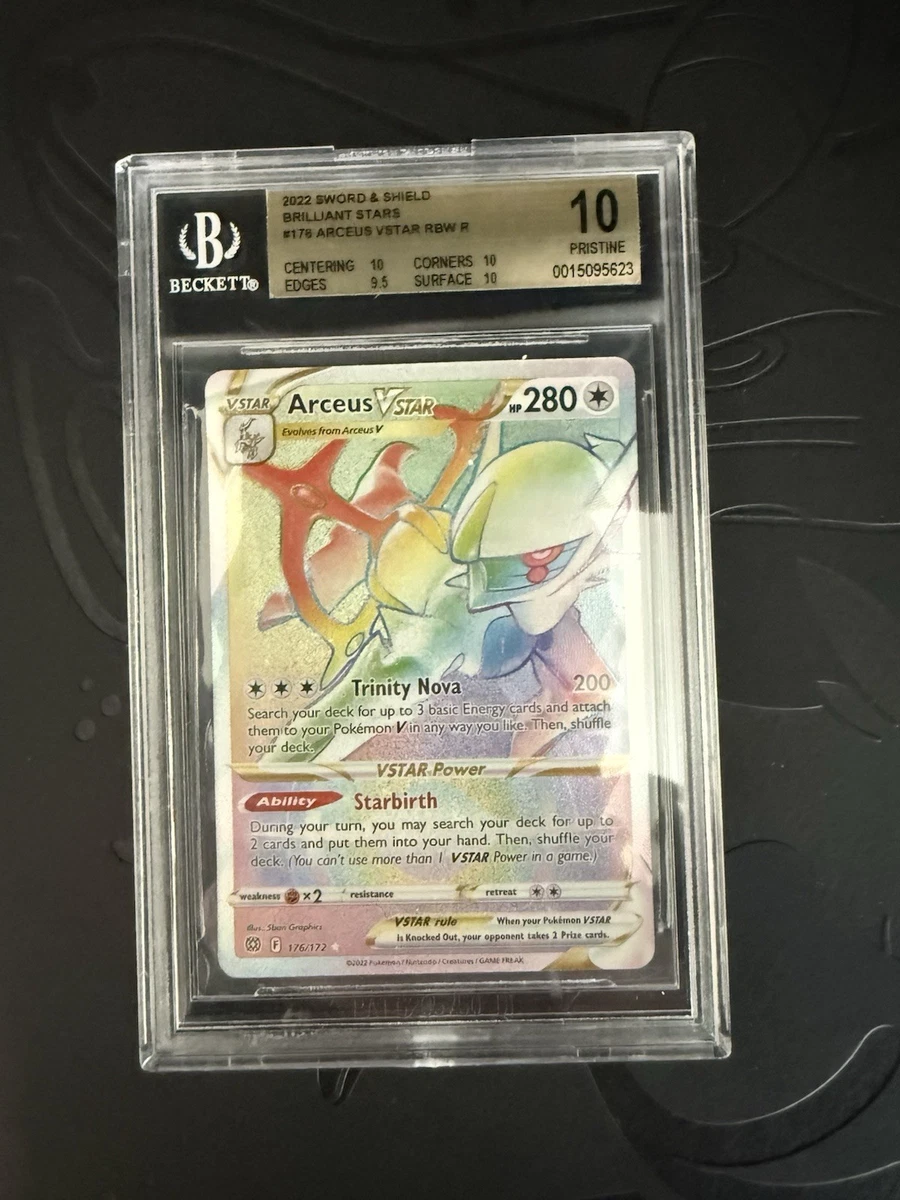 Pokémon TCG Beckett Grading Services (BGS) Secret Rare Individual