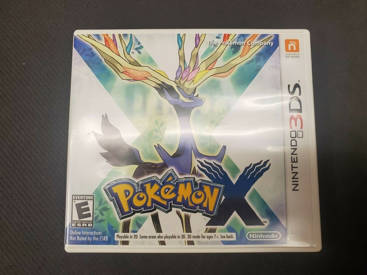 Pokemon X 3DS (NO GAME) Case Original Artwork Only! | eBay