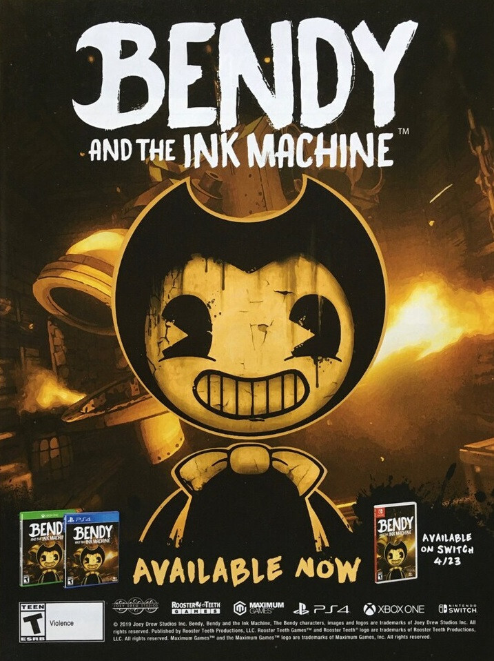Bendy and the Ink Machine (Nintendo Switch) New | eBay