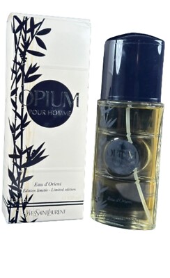 YSL Opium Pour Homme Eau d'Orient EDT 3.3 oz Spray for Men – Rare