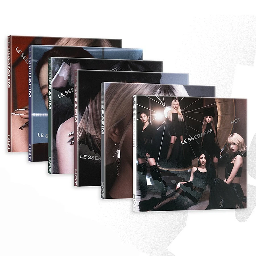 LE SSERAFIM [HOT] 5th Mini Album COMPACT Ver./ CD+Photo Book+